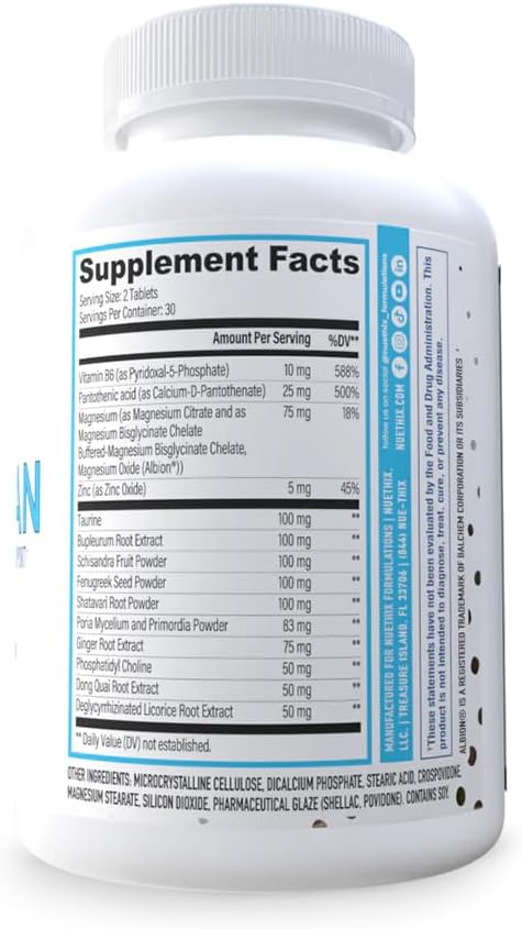 NuEthix Complete Women’s Health Bundle – Hormone Detox and Adrenal Support – Nu-Woman Opti-Pure &amp Cort-Eaze