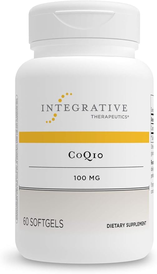 Integrative Therapeutics Bundle with Active B-Complex 60 Capsules &amp CoQ10 (100mg) 60 Softgels - Active B-Complex to Support Energy Metabolism* - CoQ10 to Support Heart &amp Brain Health*
