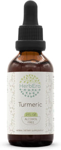 Turmeric B60 Alcohol-Free Herbal Extract Tincture Turmeric (Curcuma Longa) Dried Root (2 fl oz)