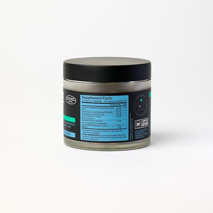 Stoned Ape Dream - Nootropic &amp Adaptogen Sleep Aid - Supports Sleep &amp Recovery - Venetron Valerian Root Melatonin Mg GABA Lemon Balm Shiitake - Keto Paleo Vegan - NSF Sport Certified