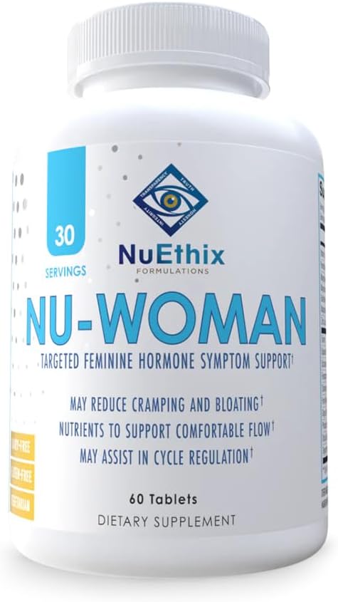 NuEthix Complete Women’s Health Bundle – Hormone Detox and Adrenal Support – Nu-Woman Opti-Pure &amp Cort-Eaze