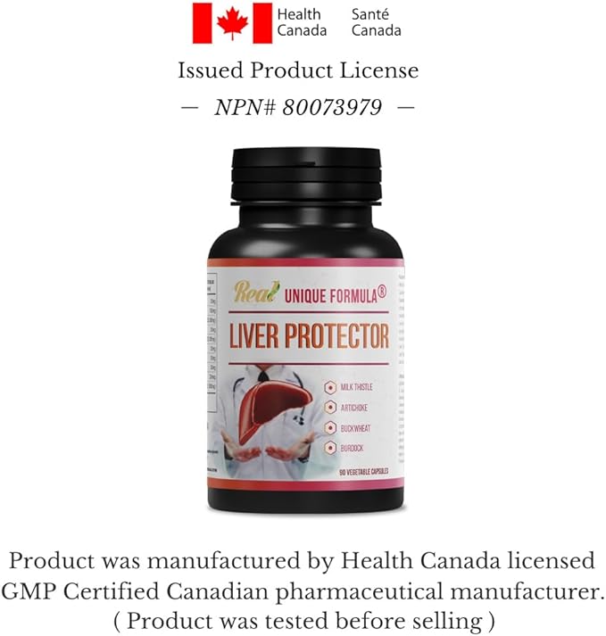 Liver Support Supplement Herbal Liver Detox with Milk Thistle Artichoke Leaf Buckwheat Sprouted Methionine Curcumin Betaine Plant-Based (90 Capsules)