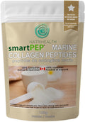 SmartPEP Hydrolized Marine Collagen Peptides Powder (100 gram) Wild Caught Fish Highly Digestible Marine Collagen Supplement Tasteless Great for Skin