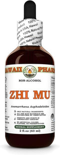 Zhi Mu (Anemarrhena Asphodeloides) Dry Root Glycerite All Natural Vegan Lab Tested Alcohol-Free Liquid Extract - 2 fl.oz