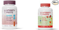 SmartyPants Women's Multivitamin Gummies Sugar Free: Biotin Methylfolate Omega 3 (ALA) Vitamin D &amp Kids Multivitamin Gummies and Fiber Supplement: Omega 3 Fish Oil (EPA/DHA) Vitamin D3