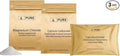 Pure Original Ingredients Calcium Carbonate Calcium Chloride and Magnesium Chloride Bundle 4 oz Each Food Safe