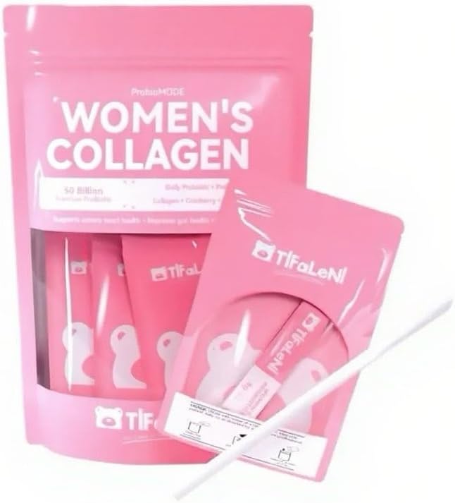 Collagen from Bovine Peptides Powder Probiotics &amp Prebiotics Vitamin D3 Naturally-Sourced Hydrolyzed Collagen Powder - Hair Skin Nail and Joint Support - Collagen Supplements for Women