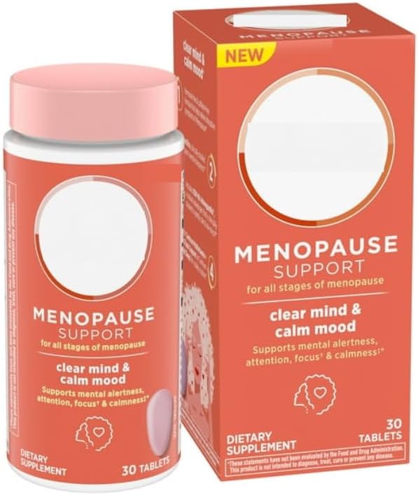 SEDLAV Menopause Support Complete Womens Multivitamin Supplement for Clear Mind and Calm Mood Support Tablets 30 Count Sticker