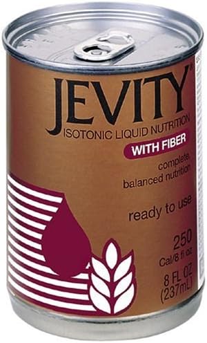 Jevity 1.5 Cal/mL High Protein Nutrition with FOS and a Patented Fiber Blend Ready to Use 8 Fluid Ounces by Jevity