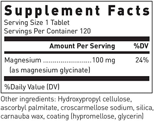 Douglas Laboratories - Magnesium Glycinate - Supports Normal Heart Function and Bone Formation - 120 Capsules