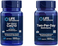 Life Extension Super Ubiquinol CoQ10 Heart &amp Cell Energy Support with Two-Per-Day High Potency Multi-Vitamin &amp Mineral Supplement 60 Softgels &amp 120 Tablets