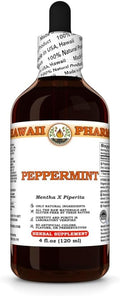 Peppermint (Mentha X Piperita) Dry Leaf Tincture All Natural Vegan Pure Liquid Extract - 4 fl.oz