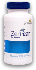 Zen Ear – Ear Wellness &amp Daily Support Supplement – Chewable Herbal Tablets with Magnesium Zinc B Complex &amp Bioflavonoids – 60 Count