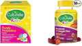 Culturelle Kids Probiotics for Digestive &amp Immune Health 50 Packets + 30 Count Veggie Fiber Gummies Ages 1+