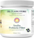 Dr. Clark Inulin Powder (FOS) – Prebiotic Soluble Fiber for Gut Health 300g – Supports Digestive Health &amp Regularity