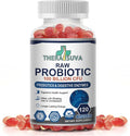 Probiotics 100 Billion CFU – 34 Strains + Organic Prebiotics – Whole Food Formula for Gut Health Immune Support &amp Digestive Balance – 2 Month Supply 120 Softgels