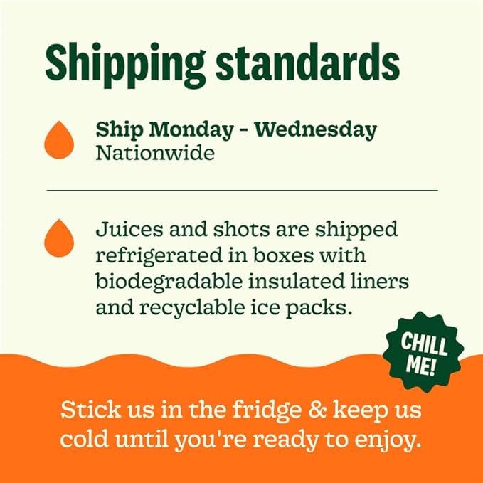 Suja Organic Digestion Shot (30 Pack) with Ginger and Apple Cider Vinegar | Immunity Boost &amp Digestive Support | Functional Shots | Cold-Pressed Juice with Live Probiotics | Plant-Based &amp Glut