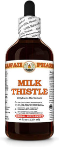Milk Thistle (Silybum marianum) Dry Seed Tincture All Natural Vegan Pure Liquid Extract - 4 fl.oz