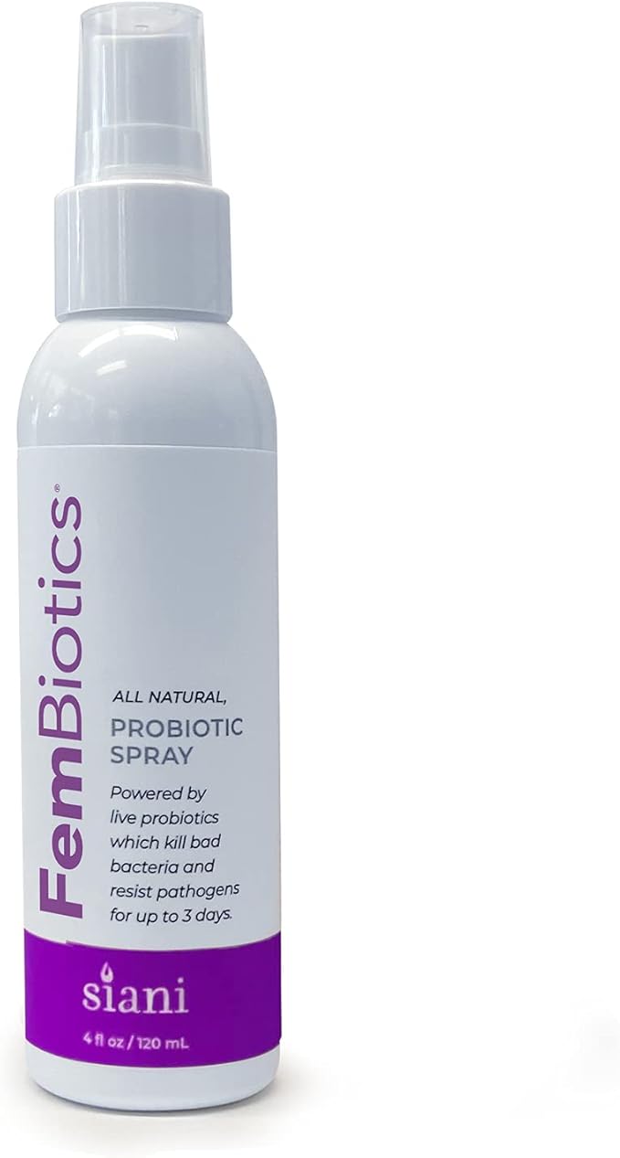 FemBiotics -Topical Probiotic Body Care for Women 4oz - Hypoallergenic Vegan Non GMO GF 100% Natural Live Probiotic External + Internal Use Totally Safe No Refrigeration Required