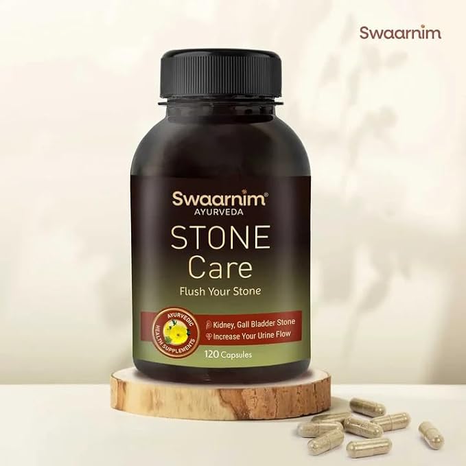 Stone Care Pack of 1 Ayurvedic Supplement - 120 Capsules