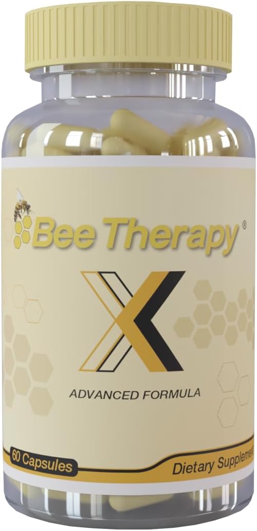 New Bee Veneno Therapy X – Dietary Supplement with Glucosamine Venom Blend &amp Manuka Honey – Supports Joint Health Mobility &amp Comfort – Extra Strength Natural Complex – 60 Capsules