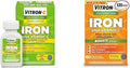 Vitron-C High Potency Iron Supplement with Vitamin C 60 Count Pack of 2