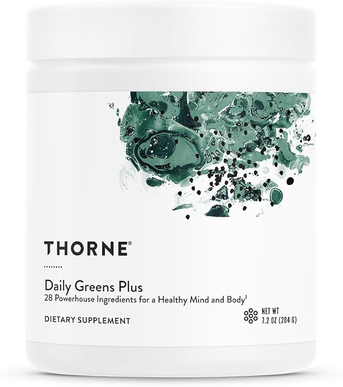 THORNE - Performance &amp Vitality Bundle - Creatine &amp Daily Greens - 30 to 90 Servings