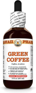 Green Coffee (Coffea Arabica) Dry Bean Tincture Made in Hawaii All Natural Vegan Pure Liquid Extract - 2 fl.oz