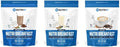 NutriBreakfast by Nutrillermo | Keto Collagen Protein Powder Bundle – Chocolate Vanilla &amp Coffee | Grass-Fed Collagen with MCT Oil &amp Coconut Creamer | Energy Focus &amp Wellness Support