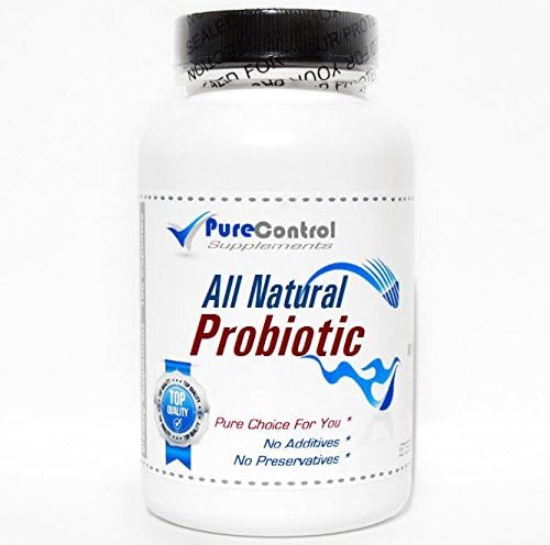 All Natural Probiotic // 100 Capsules // Pure // by PureControl Supplements
