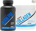Sculpt Nation by V Shred Burn PM and Collagen Peptides Powder Bundle