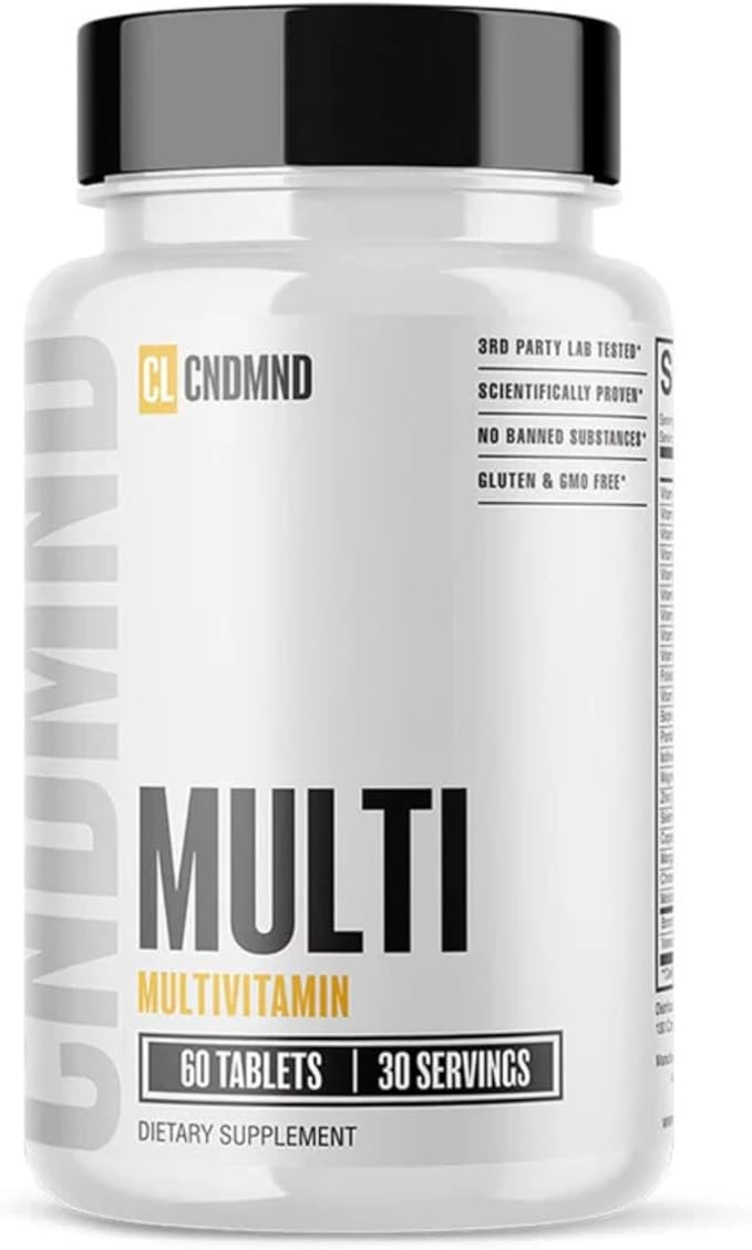 CONDEMNED Multivitamin for Men &amp Women | for Overall Wellness | Essential Vitamins Minerals &amp Nutrients | Scientifically Proven Ingredients | 60 Tablets / 30 Servings