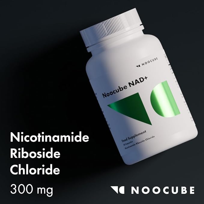 NOOCUBE NAD+ Supplement for Age-Defying Defenses – Nads+ Plus Anti-Aging Formula NAD Supports Cognitive Function Increases Energy Enhances Brain Function and Promotes Wellness for Men &amp Women