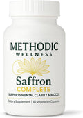 Saffron Complete Supplements 88.5mg Saffron Extract for Mood Energy Stress Relief &amp Sleep Non-GMO &amp Gluten-Free – 60 Vegetable Capsule