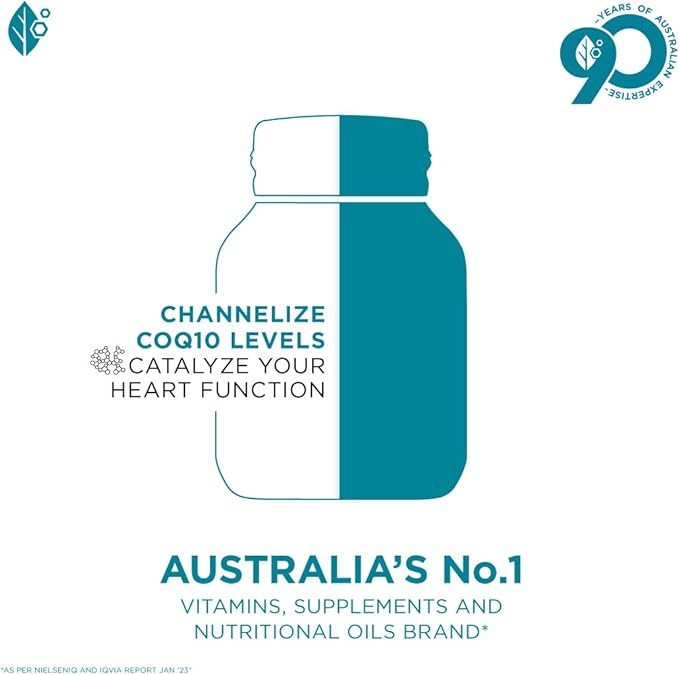 Blackmores CoQ10 | Australia's Most Trusted Vitamin Brand | Boosts Heart Health &amp Energy | High Absorption | 150mg Pack of 30 capsules