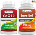 Best Naturals CoQ10 600 mg &amp Inositol 1000mg