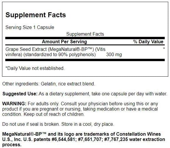 Swanson ULT MEGANATURAL-BP 300 MG 30 CAPS