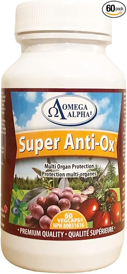 Omega Alpha Super Anti-Ox 60s