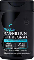 Sports_Researchs Magnesium L-Threonate 2000mg (135 Count Servings.) Advanced Brain Magnesium for Memory Focus &amp Cognitive Support