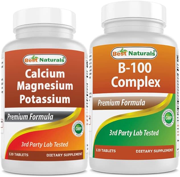 Calcium Magnesium Potassium &amp B-100 Complex