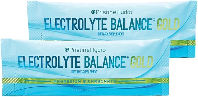 Magnesium Electrolyte by PristineHydro® Electrolyte Balance with Magnesium Bicarbonate and Silica Replenishes Critical Nutrients to Maximize Body Performance (32 Servings Powder)