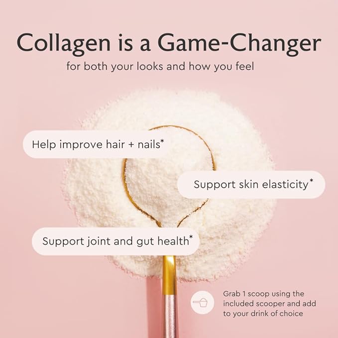 Alaya Multi Collagen Powder - Type I II III V X Hydrolyzed Collagen Peptides Protein Powder Supplement with MSM + GC (Vanilla)