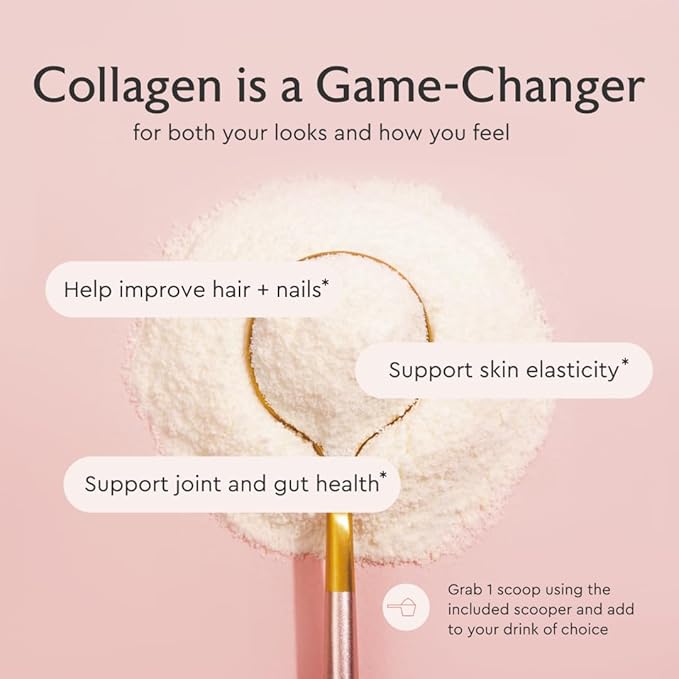 Alaya Multi Collagen Powder - Type I II III V X Hydrolyzed Collagen Peptides Protein Powder Supplement with MSM + GC (Unflavored) (40 Servings)