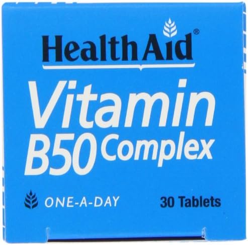 Health Aid Vit B50 Complex - Prolonged Release 30 Tablets
