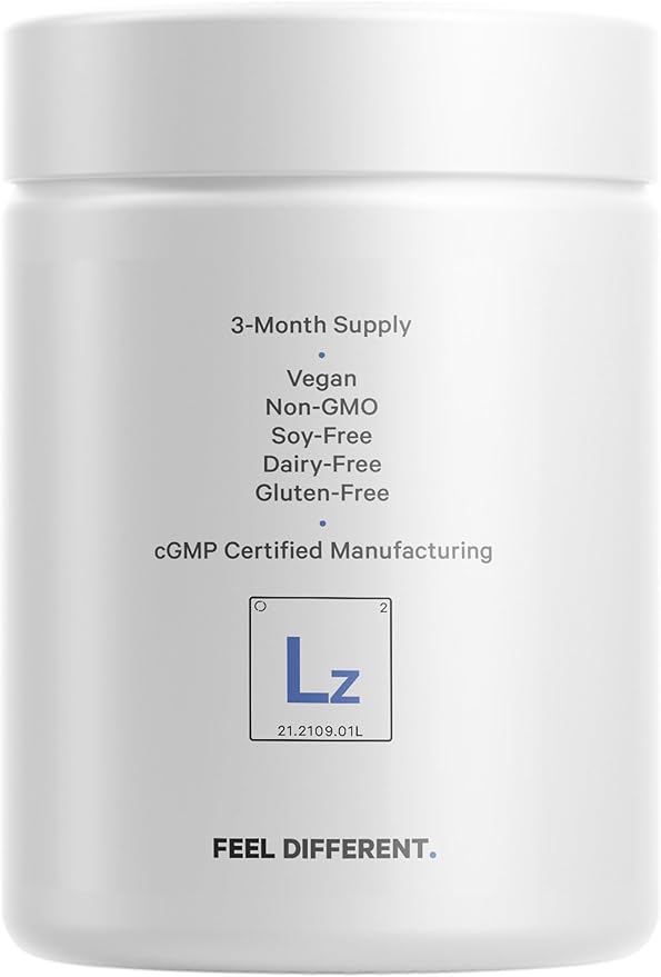 Codeage Liposomal Zinc Supplement – 3 Month Supply – One Per Day - 50 mg Zinc Gluconate Vitamin Pills - Essential Mineral Supplements Liposomal Delivery Matrix - Vegan Non-GMO - 100 Capsules