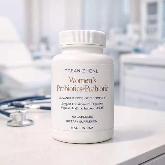 Women’s Probiotics + Prebiotic Supplement – 60 Capsules
