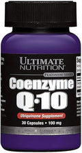 Ultimate Nutrition CoQ10 Rapid Release Coenzyme Q10 Supplement 100mg 30 Capsules