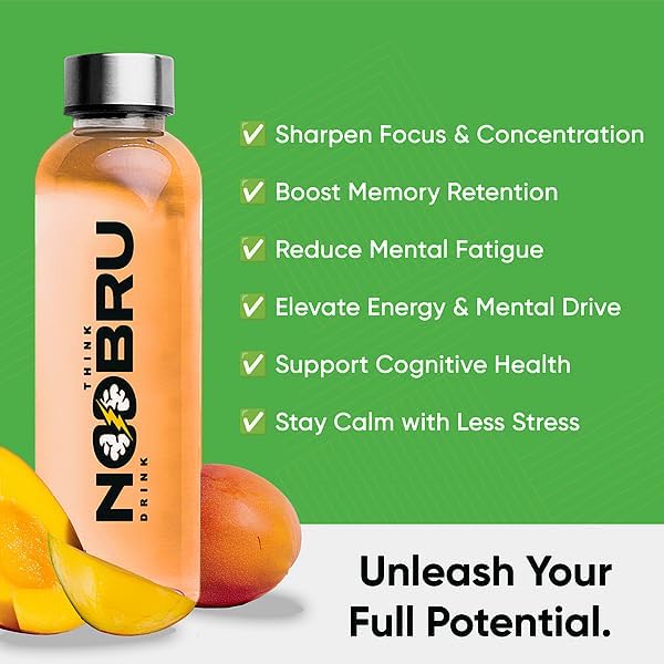 Noobru™ - Better Than - Resveratrol – Powerful Polyphenol Supplement with Fisetin &amp Mango Flavor for Longevity Cellular Health Brain Function &amp Anti-Aging Support