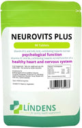 Neurovits 3-Pack x 270 - Vitamin B-12 500mcg B-1 B-6 &amp Folic Acid B1 B6 B12