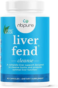 nbpure Liver Fend Liver Detox and Cleanse Milk Thistle and Liver Support Supplement 90 Count
